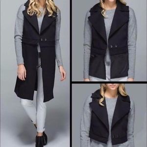 NWT Lululemon Quick Change Vest in Black